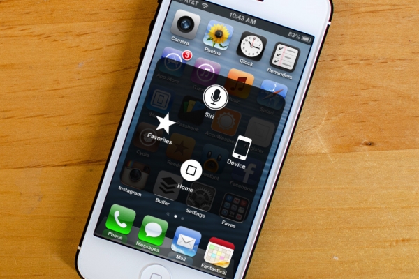 Assastive Touch    Home  iphone