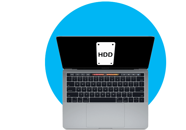 Замена жесткого диска (HDD) на MacBook Pro 13"