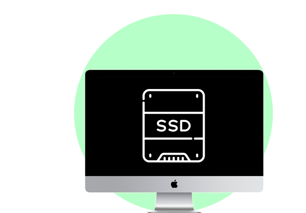 Замена жесткого диска SSD (без запчасти) iMac 21.5" Slim